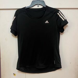 Black Adidas “Own The Run” Tee